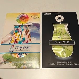 One Modgy Flower Vase and One MY Vase